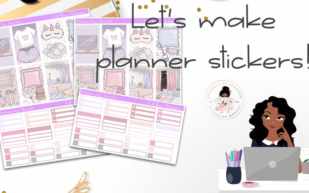 Let’s Make Planner Stickers! Free Sticker Sheet
