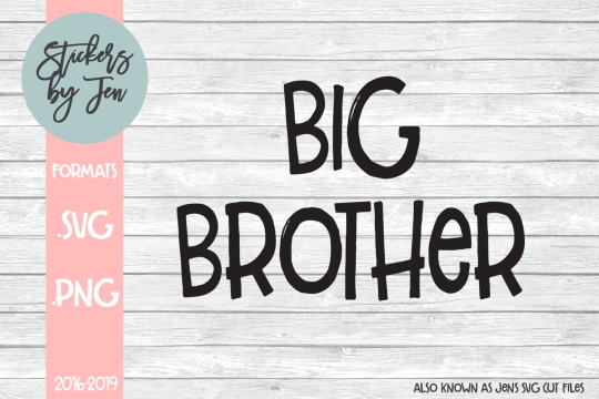 Big Brother SVG Cut File