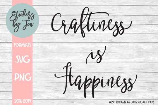 Craft Happiness SVG Cut File