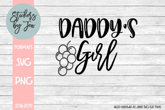 Daddy's Girl SVG Cut File