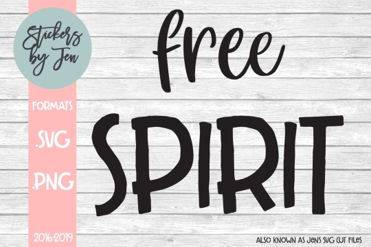 Free Spirit SVG Cut File