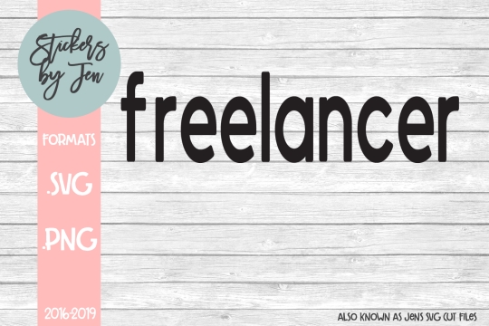 Freelancer SVG Cut File