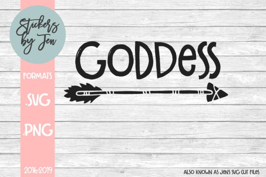 Goddess SVG Cut File