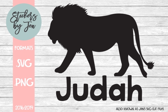 Judah SVG Cut File