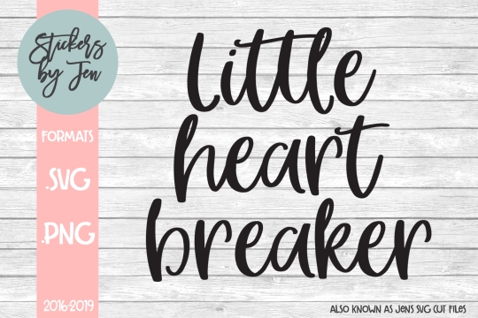 Little Heart Breaker SVG Cut File