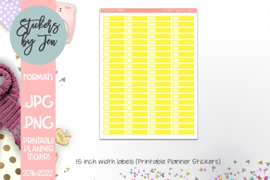 Printable Planner Sticker Labels 002