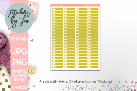Printable Planner Sticker Labels 004