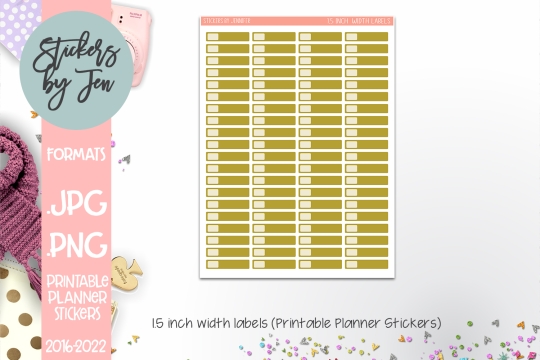 Printable Planner Sticker Labels 005