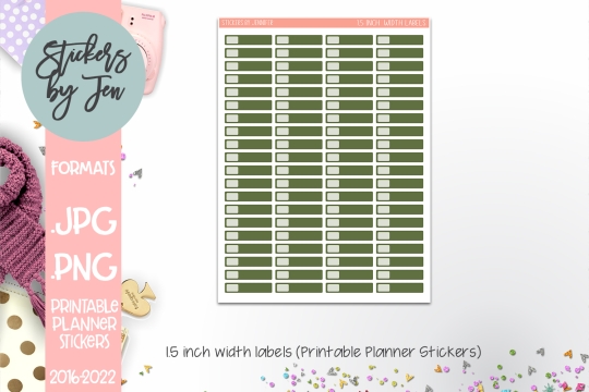 Printable Planner Sticker Labels 006