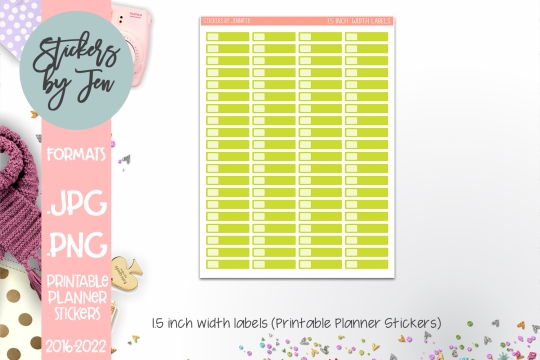 Printable Planner Sticker Labels 008