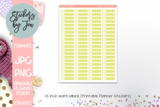 Printable Planner Sticker Labels 009