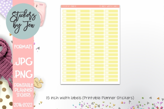 Printable Planner Sticker Labels 010