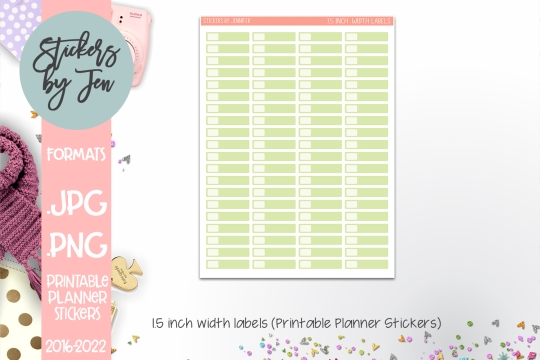 Printable Planner Sticker Labels 012