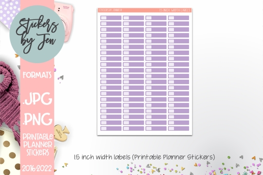 Printable Planner Sticker Labels 046