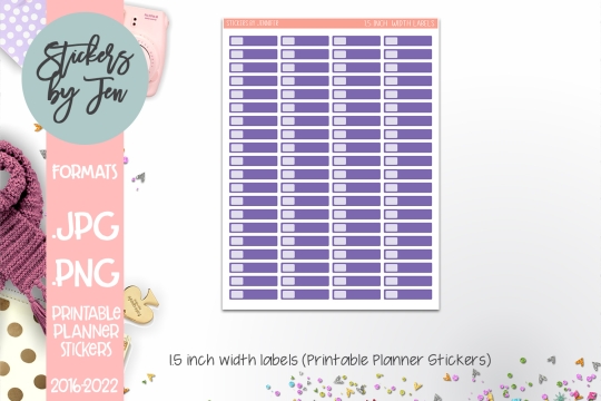 Printable Planner Sticker Labels 048