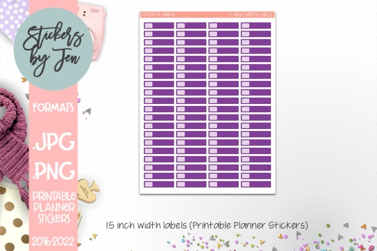 Printable Planner Sticker Labels 051