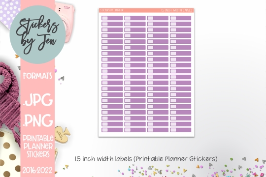 Printable Planner Sticker Labels 053
