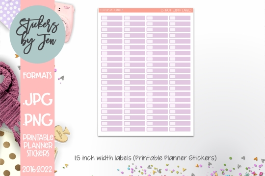 Printable Planner Sticker Labels 055