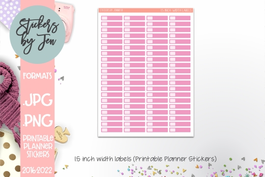 Printable Planner Sticker Labels 057