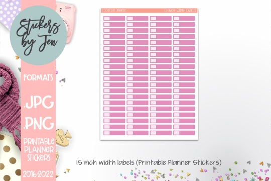 Printable Planner Sticker Labels 058