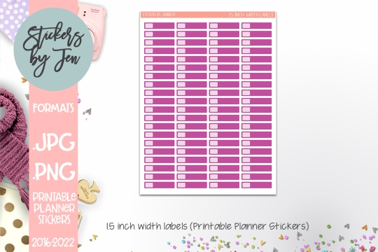Printable Planner Sticker Labels 059