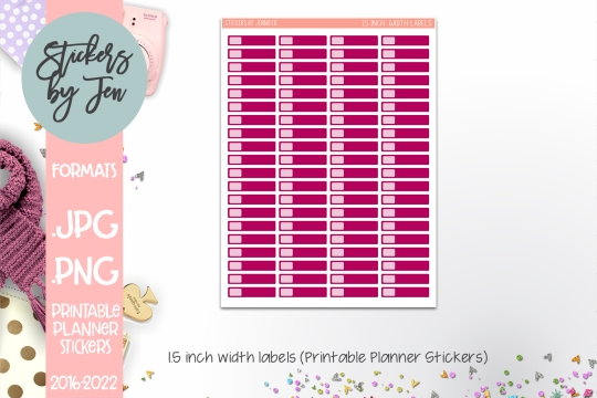 Printable Planner Sticker Labels 061