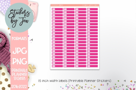 Printable Planner Sticker Labels 063