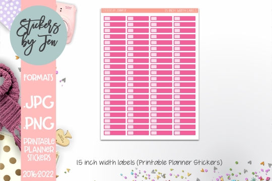 Printable Planner Sticker Labels 064