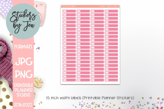 Printable Planner Sticker Labels 065