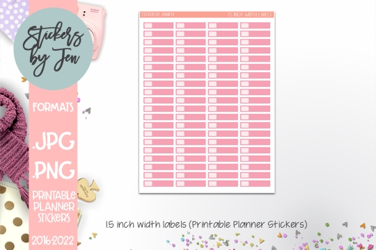 Printable Planner Sticker Labels 066