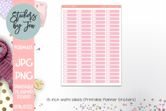 Printable Planner Sticker Labels 067