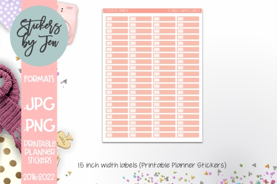 Printable Planner Sticker Labels 068
