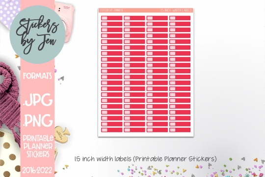 Printable Planner Sticker Labels 072