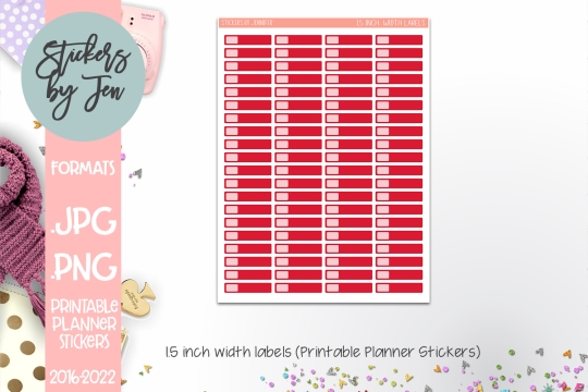 Printable Planner Sticker Labels 073