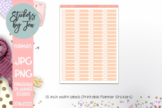 Printable Planner Sticker Labels 078