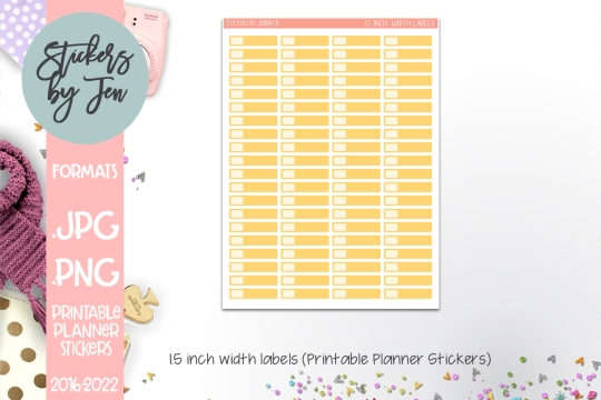 Printable Planner Sticker Labels 078