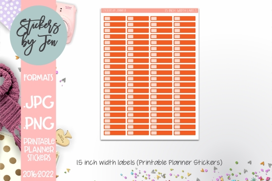 Printable Planner Sticker Labels 082