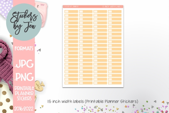Printable Planner Sticker Labels 086