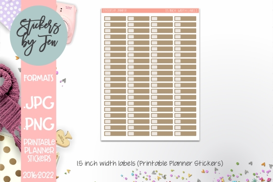 Printable Planner Sticker Labels 089