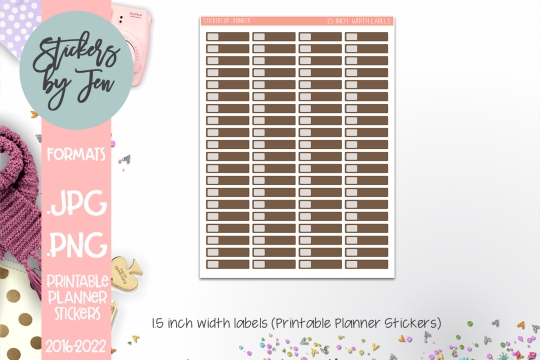 Printable Planner Sticker Labels 090