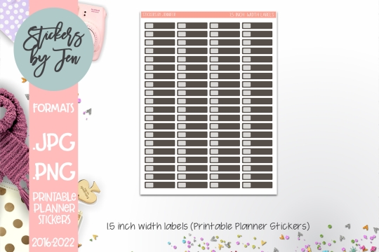 Printable Planner Sticker Labels 095