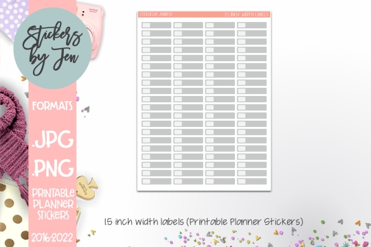 Printable Planner Sticker Labels 097