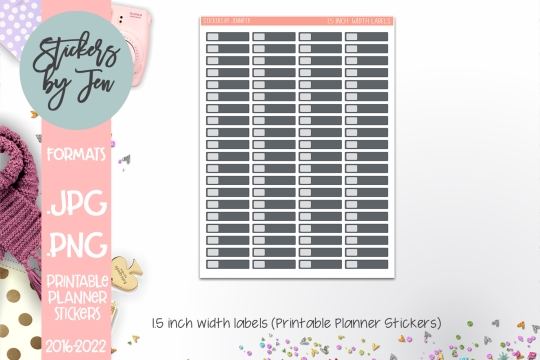 Printable Planner Sticker Labels 099