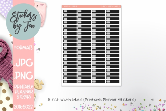 Printable Planner Sticker Labels 100